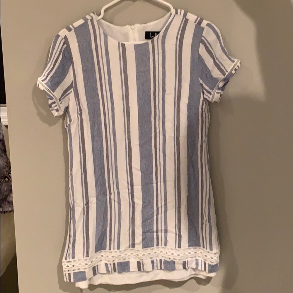 striped dress